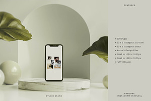 PANDORA I Instagram Carousel I Canva