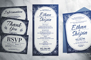 Floral Wedding Invitation Suite, an Invitation Template by The Good Store (Thumbnail 4 of 4)