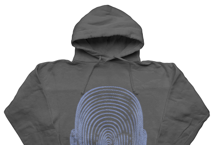 VINTAGE BEACH PRINT HOODIE MOCK-UP