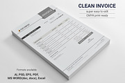 Invoice template, a Stationery Template by art_ample (Thumbnail 1 of 2)