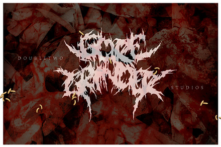 XXII GoreGrinder, a Font by Doubletwo Studios