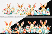 Rabbit Peeking Clipart, a Graphic by Artnoy (Thumbnail 2 of 5)