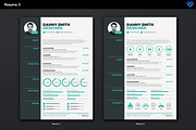 Resume 3, a Resume Template by ikono.me (Thumbnail 3 of 6)