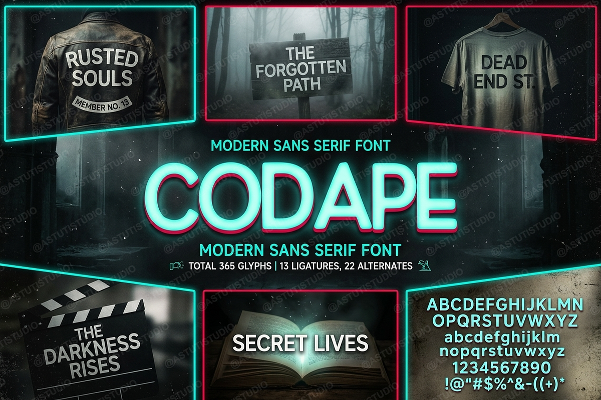 Codape | Elegant & Modern Luxury Ser, a Serif Font by Astuti Studio (Photo 8 of 25)