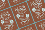 Dinner Party - Flyer, a Brochure Template by Izdihaar_Studio (Thumbnail 2 of 3)