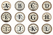 Retro Halloween Letter Clipart, an Illustration by OK Design (Thumbnail 4 of 5)