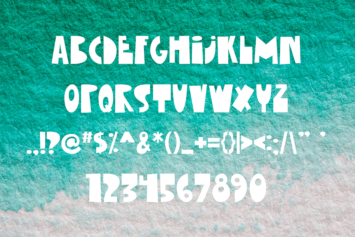 Little Submarine Kids Fonts preview 3