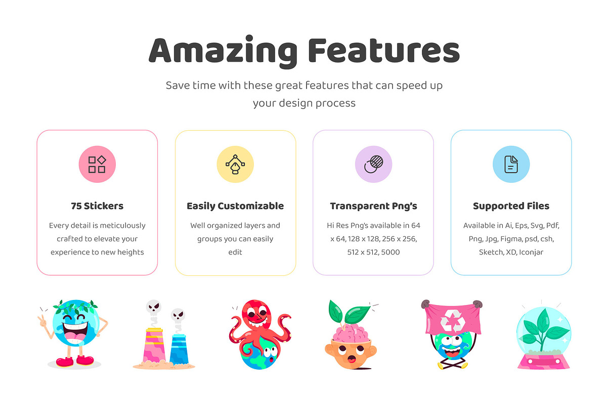 Recycling Stickers Collection, an Emoji Icon by Vectors Market (Photo 2 of 6)