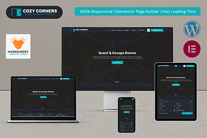 Escape Rooms & Quest Game Template