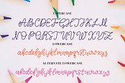 Simple Monoline A Handwritten Font, a Script Font by Almazova Dolzhenko (Thumbnail 2 of 11)