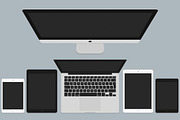 Flat Hero Header Creation Kit, an Object Graphic by Medialoot (Thumbnail 3 of 5)