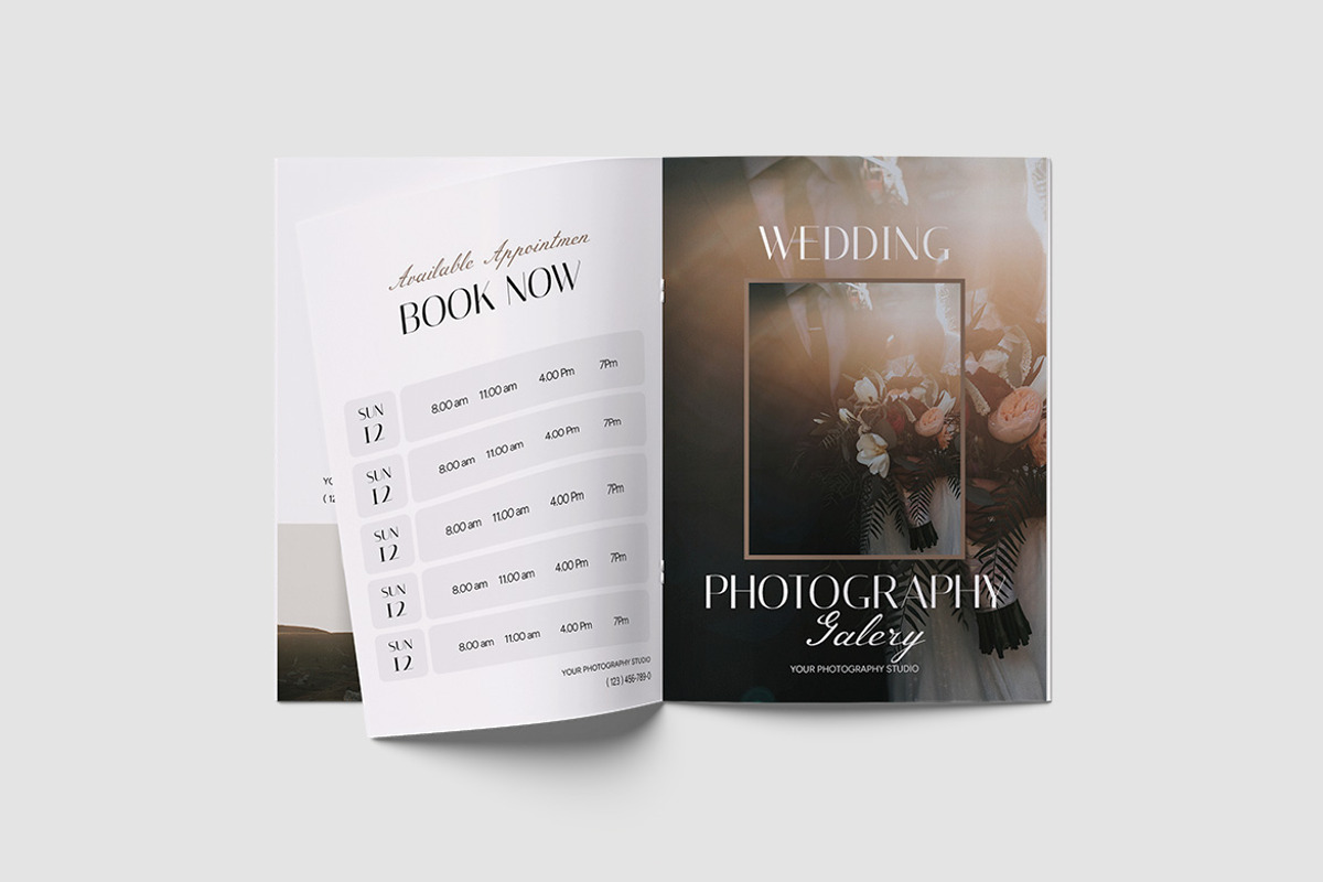 Project Wedding Planner Template, a Brochure Template by TMint Play (Photo 4 of 8)