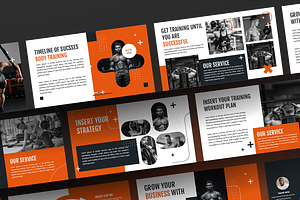 Max-GYM Presentation PowerPoint Temp, a Presentation Template by Pixel Blend