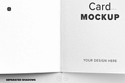 Folded Card 5x7in Cover and Inside, a Product Mockup by Custom Scene (Thumbnail 7 of 8)