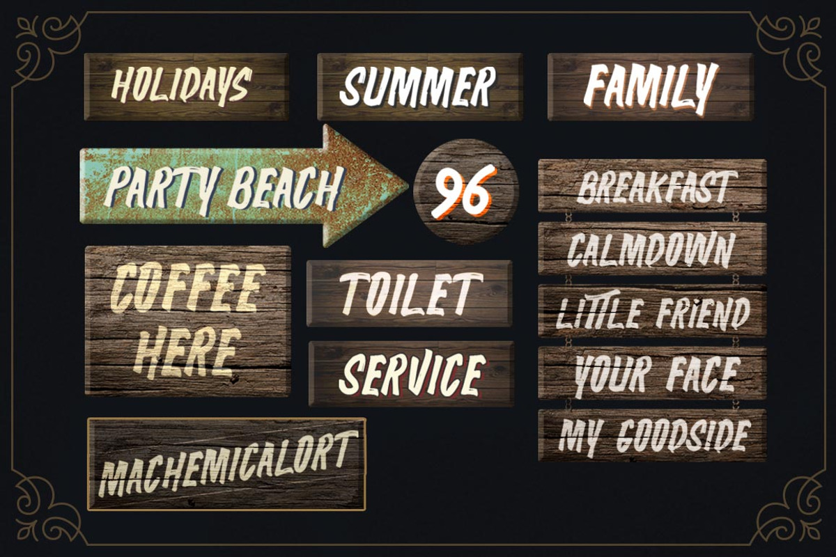 The Wolfman, a Symbol Font by Anxiety Studio (Photo 11 of 19)