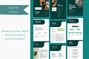 Dark Green Modern Business Plan, a Print Template by TheSimplySereneShop (Thumbnail 7 of 9)