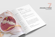 Minimalist Cookbook Canva Template, a Presentation Template by White Dreamers (Thumbnail 5 of 10)