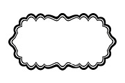 Wavy Scalloped Label Frame Bundle, an Illustration by musafir_fashion (Thumbnail 11 of 51)