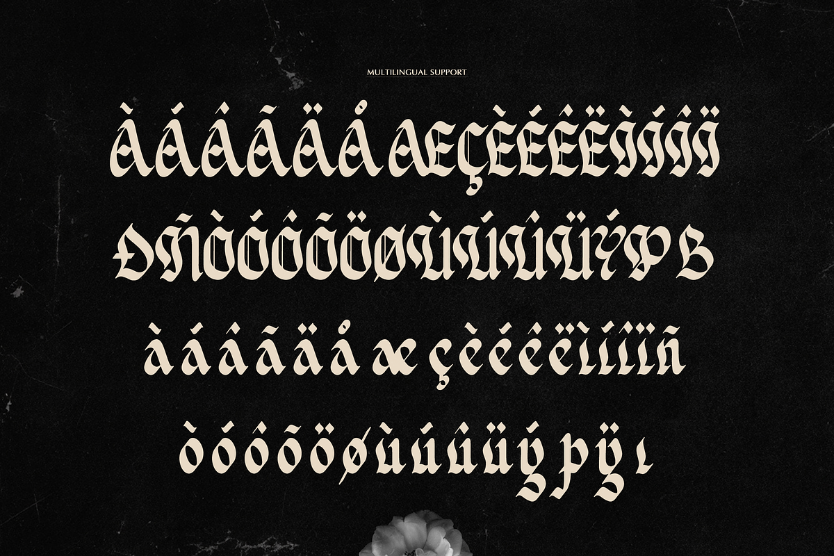 Delkota | Blackletter Typeface, a Blackletter Font by Denustudios (Photo 11 of 12)