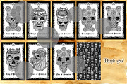 Eternal Bones Tarot, an Illustration by Samiramay (Thumbnail 11 of 11)