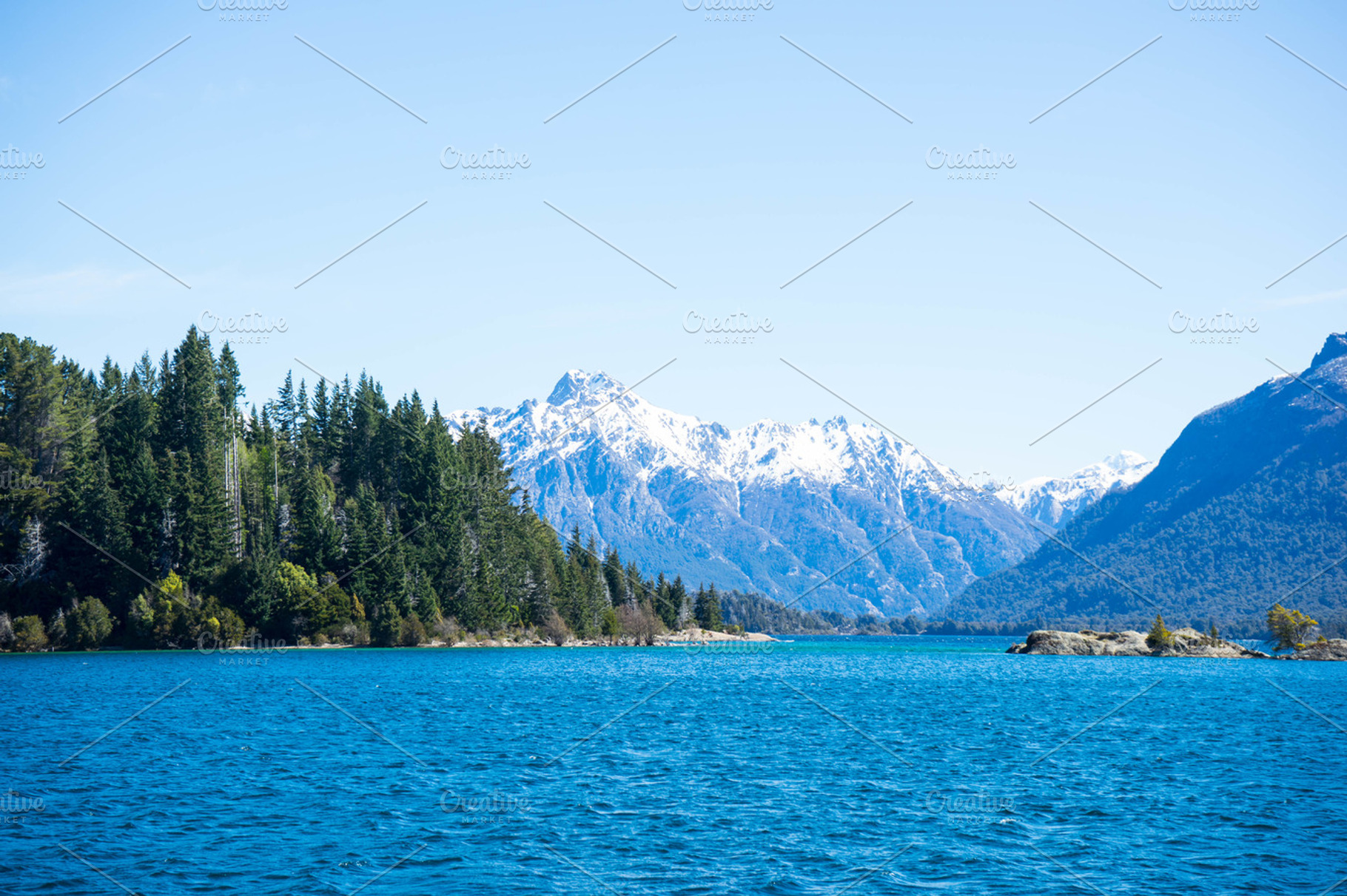Outdoor landscape in bariloche argen stock photo, a Holiday Photo by davidalca