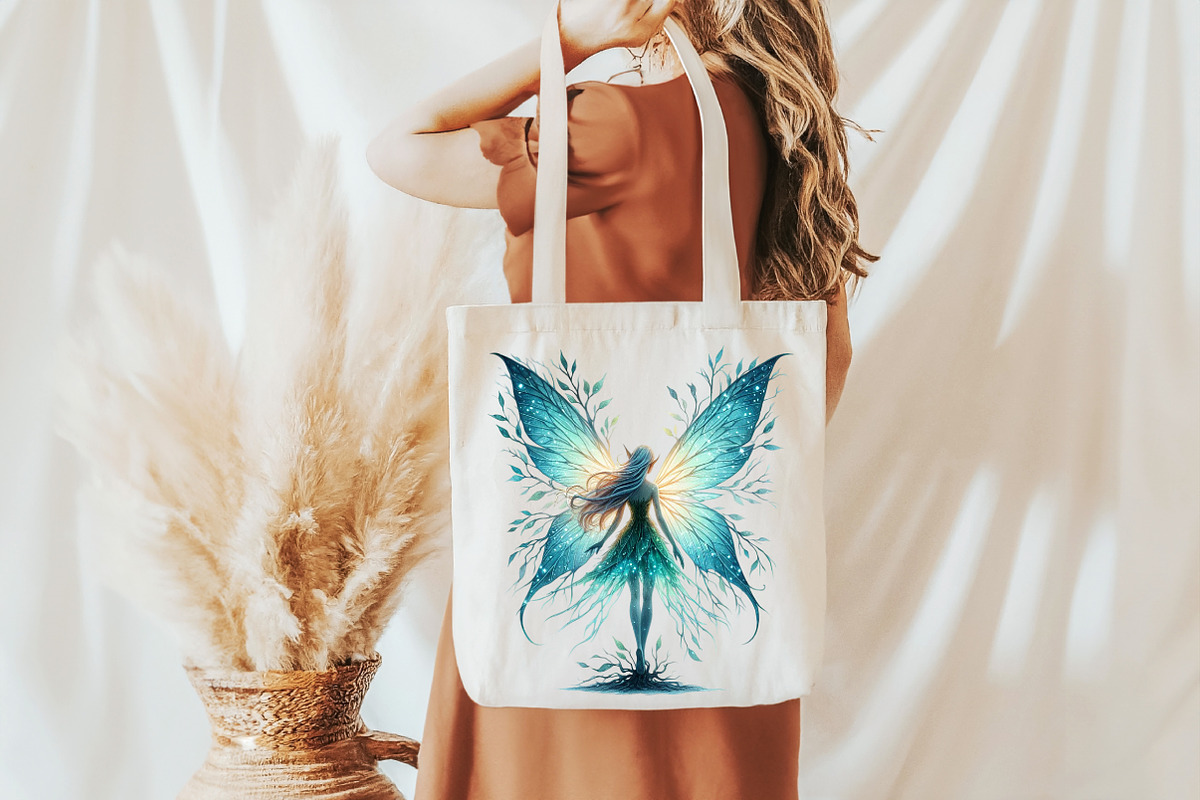 Forest Fairy Watercolor Clipart, an Illustration by Pixels.Craft (Photo 5 of 7)