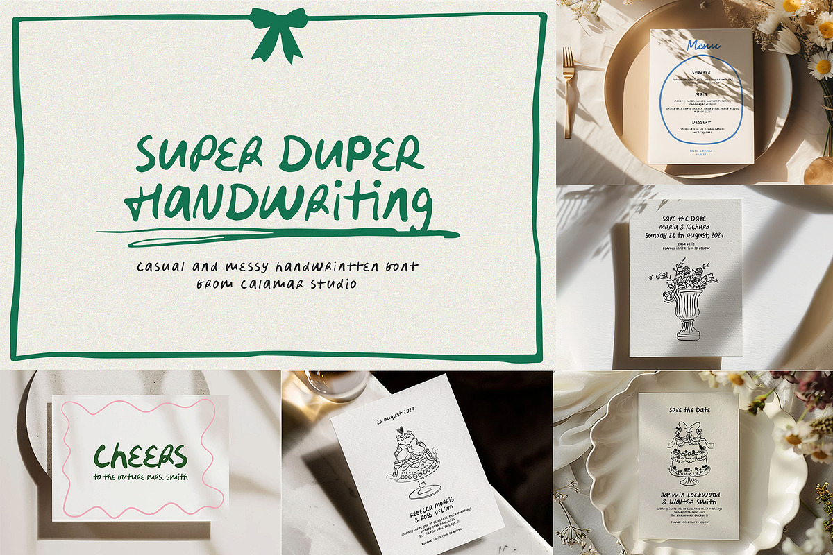 WHOLE SHOP FONT BUNDLE, a Serif Font by Calamar Studio (Photo 12 of 33)