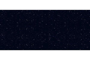 Starry Night Sky with Countless, a Texture Illustration by Flashvector