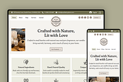 Handmade Webshop Wix Studio Website, a Wix Template by Kitteeh (Thumbnail 3 of 10)