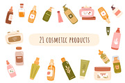 Skincare vector and PNG clipart, a Person Illustration by Heartwarming Art (Thumbnail 2 of 13)