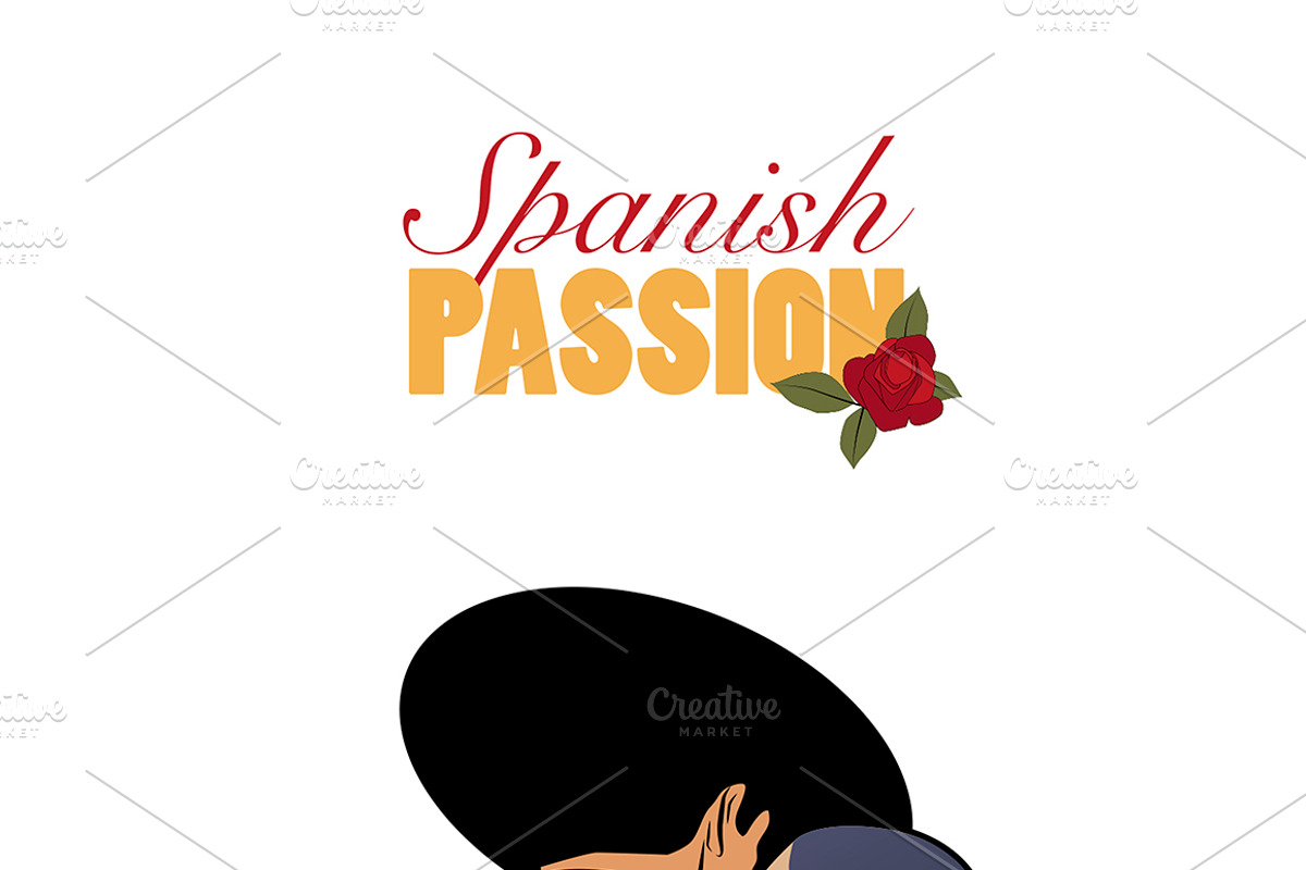 Spanish Passion, a Person Illustration by La Inspiratriz (Photo 5 of 5)
