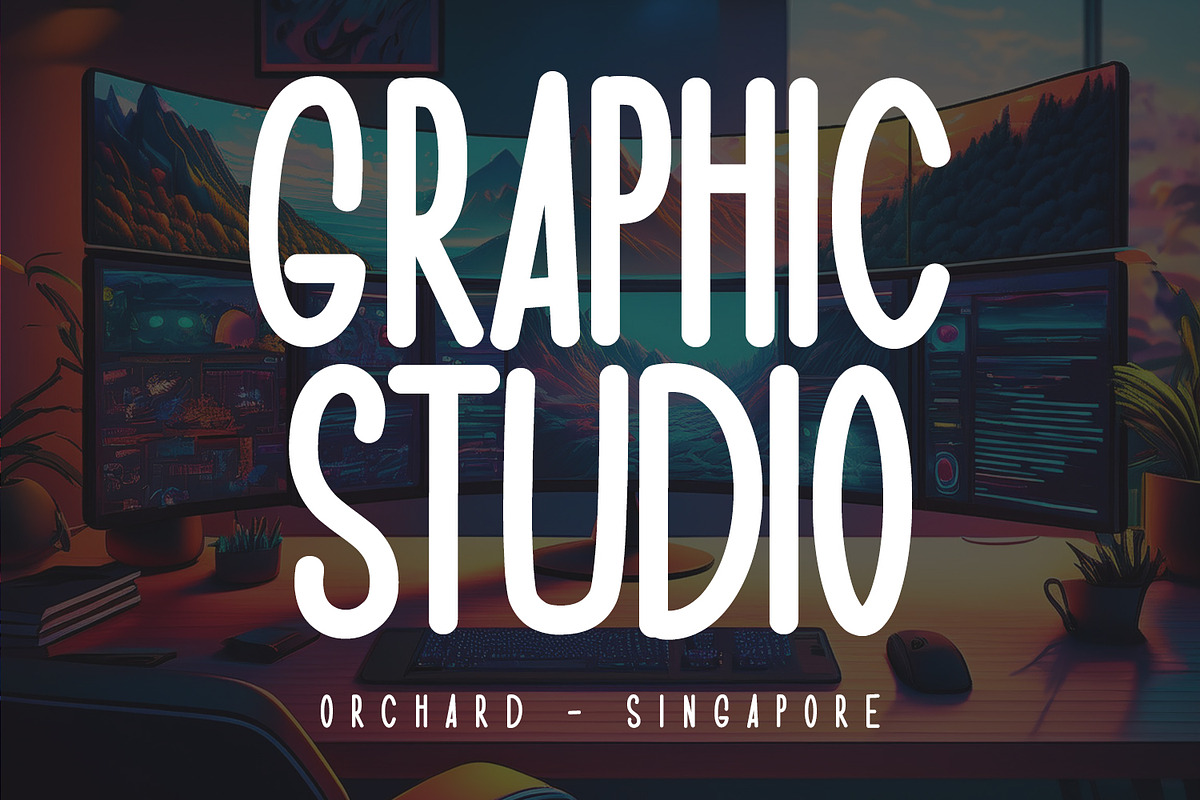 Glutmon Handmade Sans Display Font, a Sans Serif Font by Maulana Creative (Photo 3 of 6)