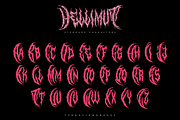 Hellimut for Band & Music, a Blackletter Font by ilhamtaro (Thumbnail 7 of 10)