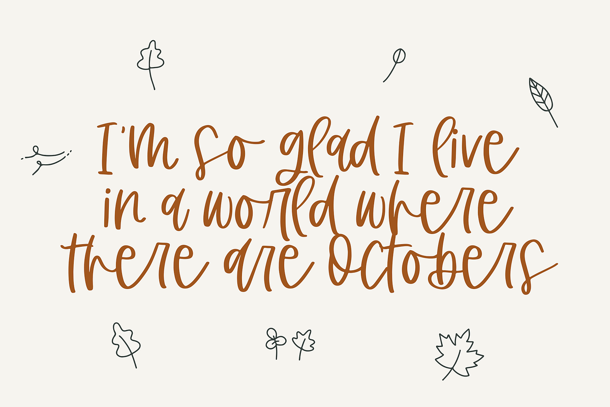 Caramel Espresso | Handwritten Font preview 8
