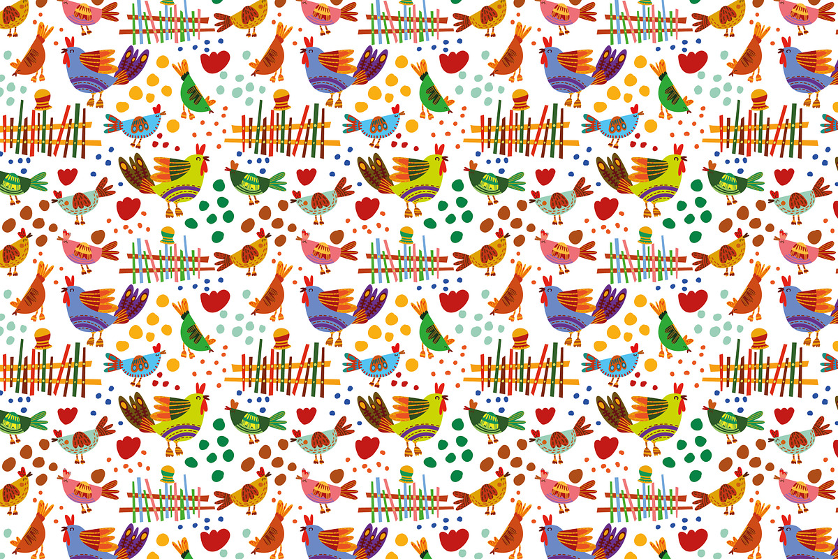 Cute chickens preview 3
