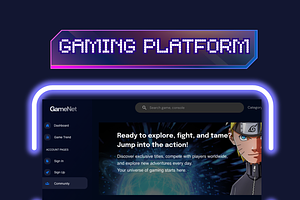 Gaming Template - Framer HTML, a HTML Template by Simona Meleca