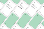 Vertical Business Card Mockups, a Print Template by Wild Ones (Thumbnail 5 of 5)