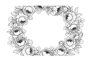 Floral Frame SVG Bundle, an Illustration by Gaye Art (Thumbnail 14 of 31)