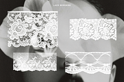 Vintage Lace Doilies & Borders, an Object Graphic by Kristina&Co (Thumbnail 9 of 10)