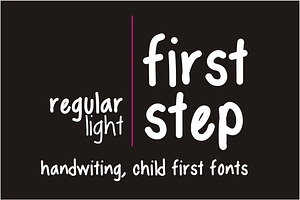 First Step Fonts