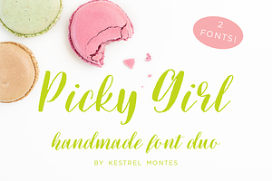 Picky Girl Font Pair