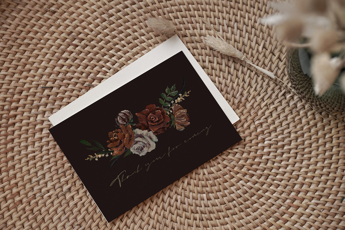 Moody BLOOM Hand Painted Flower, a Decorative Illustration by Beigetime (Photo 8 of 15)