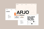 ARJO | Brand Guidelines Canva, a Presentation Template by creathrivestudio (Thumbnail 3 of 13)