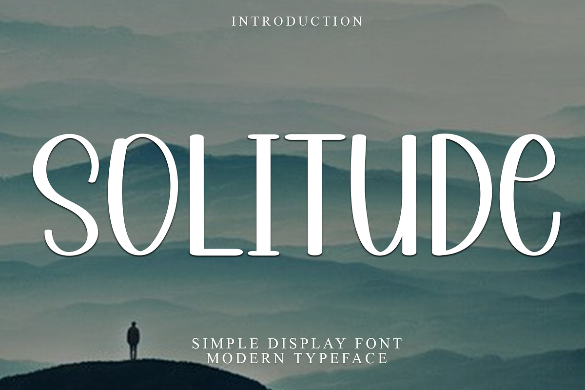 Solitude, a Handwritten Font by InermediaSTUDIO (Photo 1 of 8)