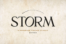 Storm | A Handmade Vintage Classic