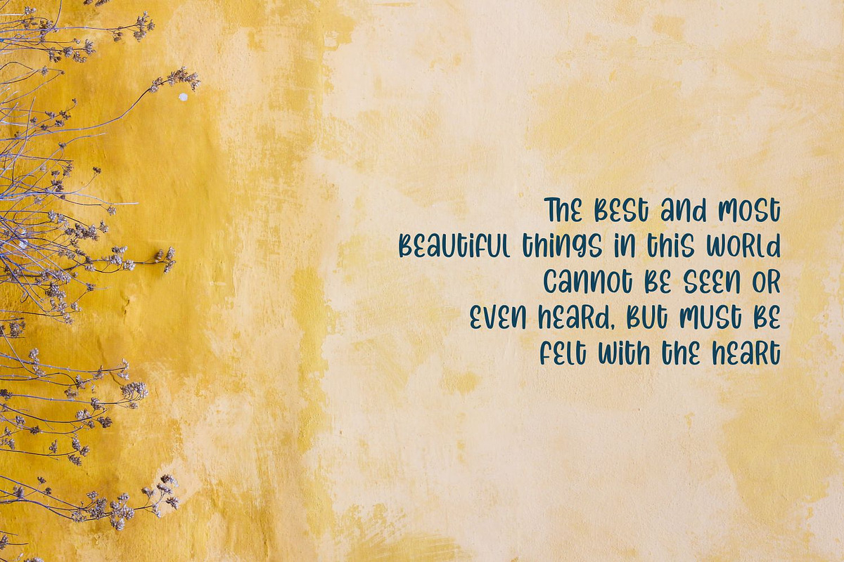 Bestari - Handdrawn Font preview 6