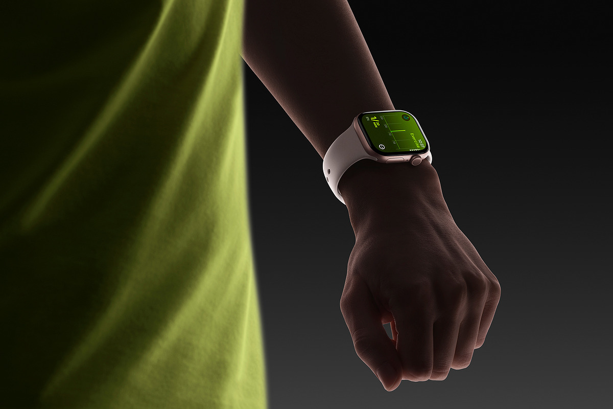 24 Watch Series 11 in Hand Mockups, a Wearable Device Mockup by Asylab (Photo 54 of 107)