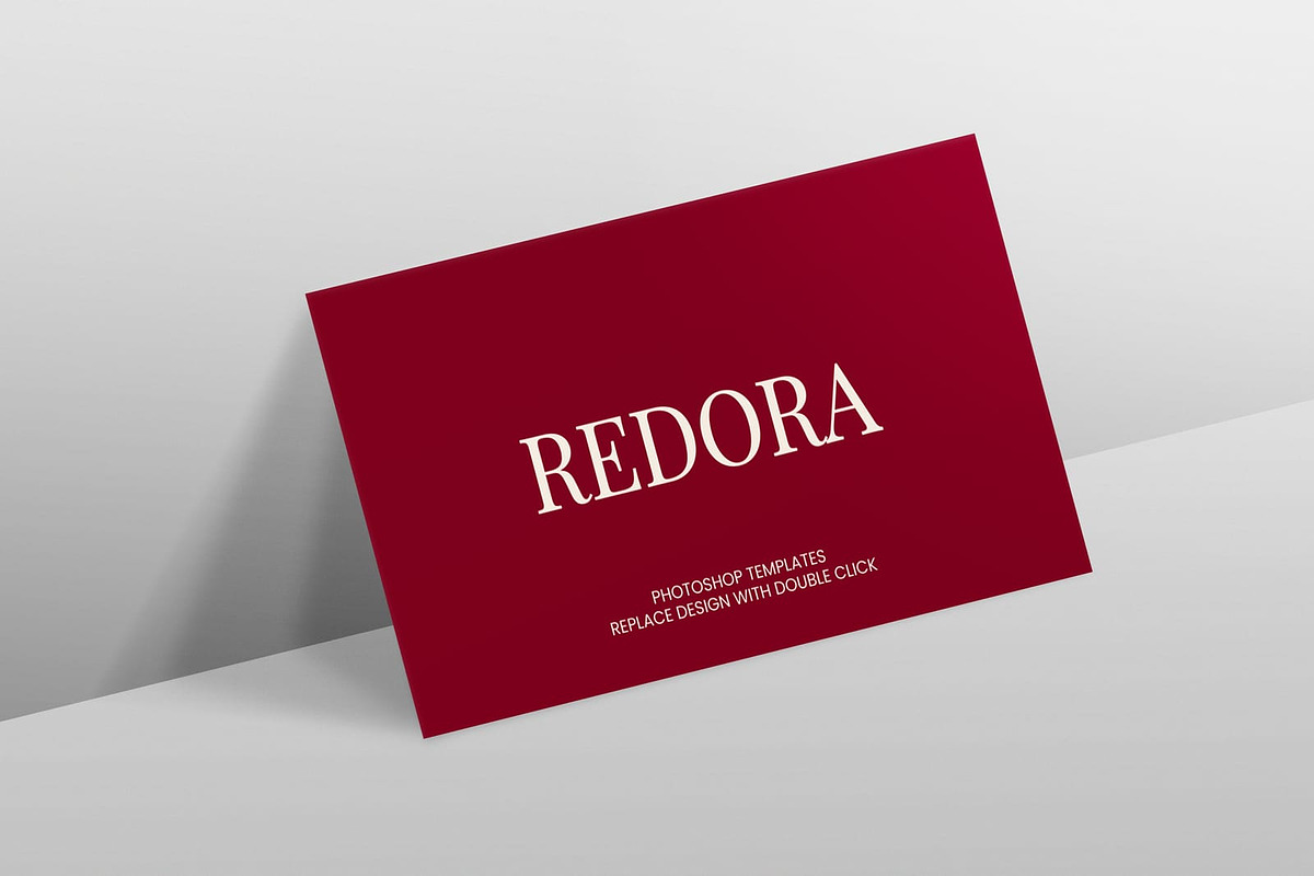 Redora Branding Mockup, an Advertising Mockup by etigma.com (Photo 8 of 37)