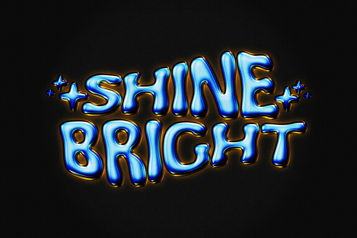 Glowing Text & Logo Template Effect, a Layer Style Add-On by Design Squad (Photo 2 of 4)