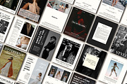 Fashion Instagram Canva Templates, a Social Media Template by Baleee (Thumbnail 2 of 8)